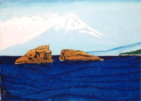西伊豆松崎海岸の富士